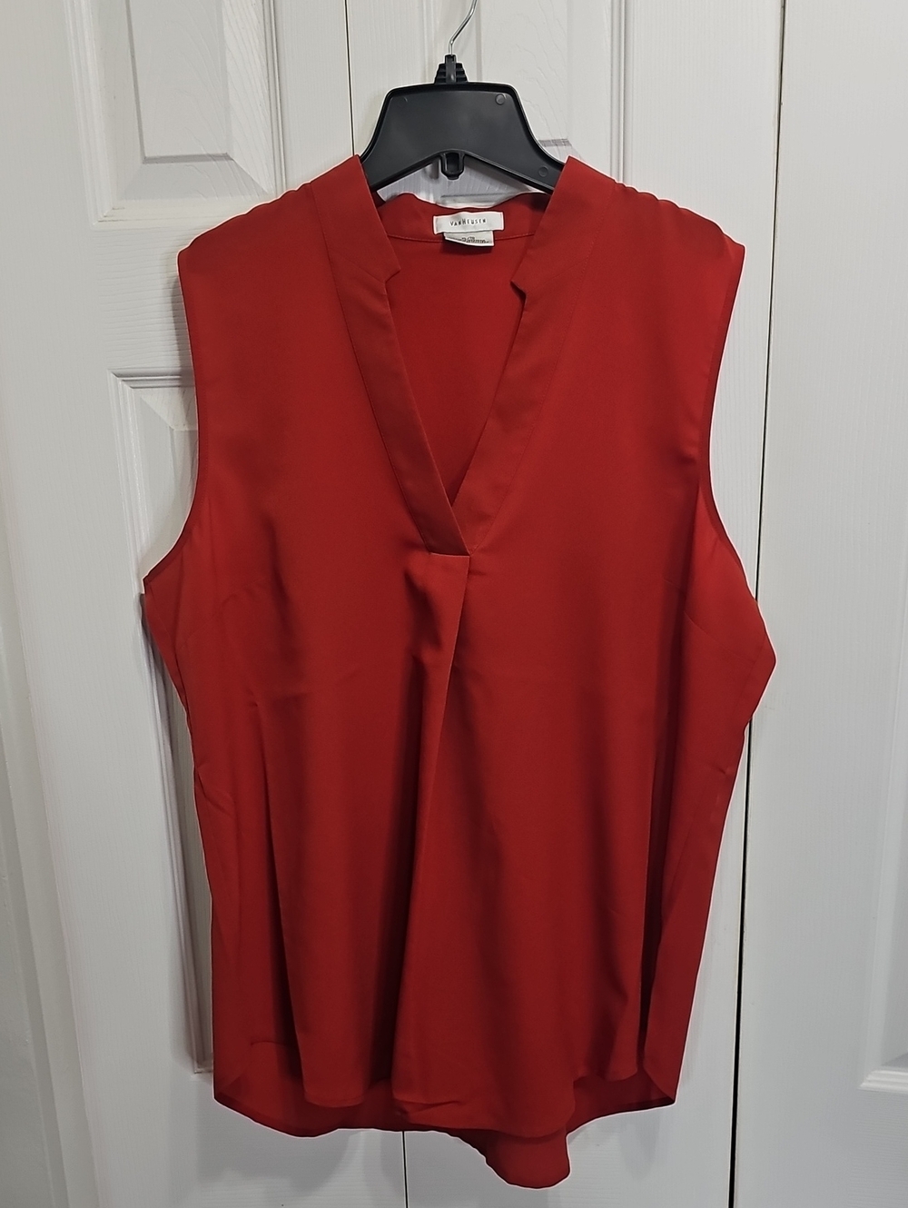 Van Heusen brunt orange sleeveless top